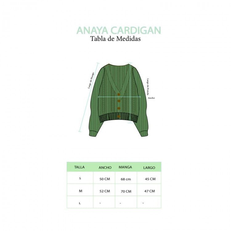 Cardigan Anaya Verde