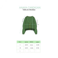 Cardigan Anaya Verde