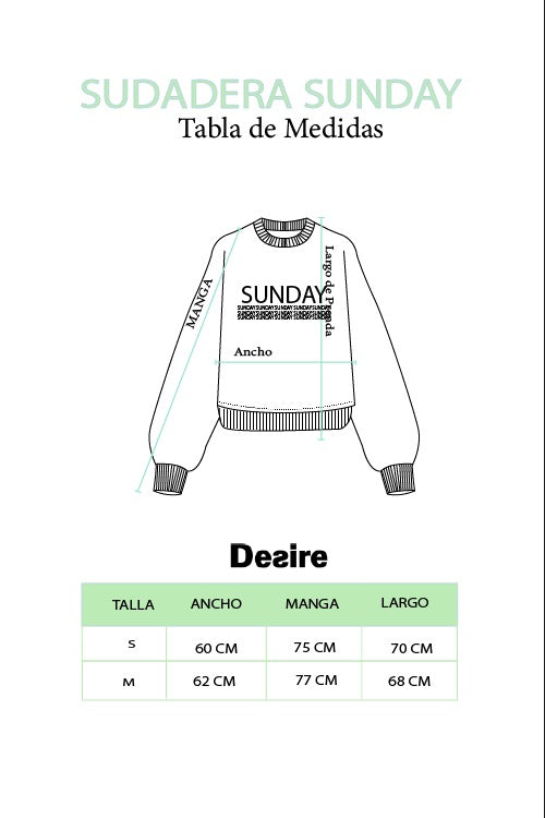 Sudadera Sunday Pistacho