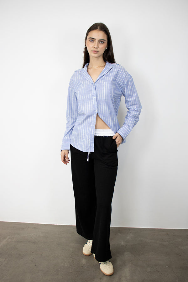 Camisa Roxy Celeste