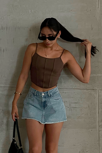 Top Bustier Topo