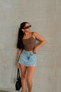 Top Bustier Topo