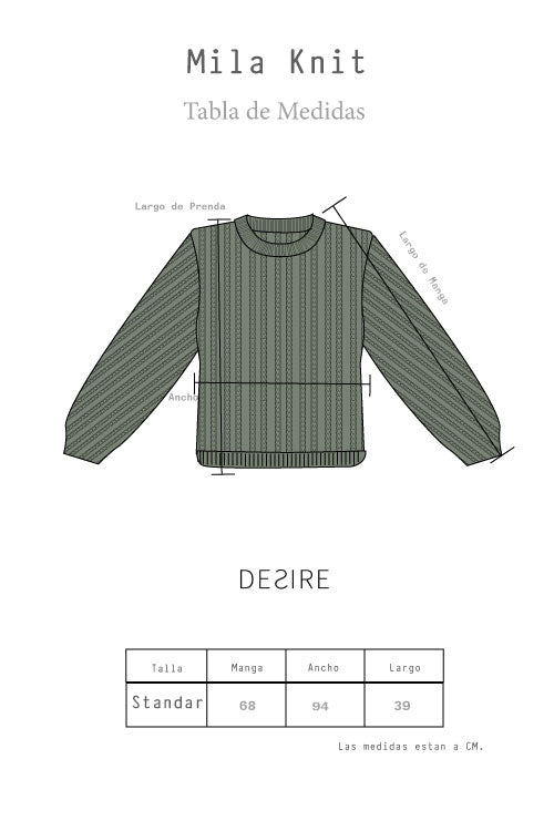 Mila Knit Verde