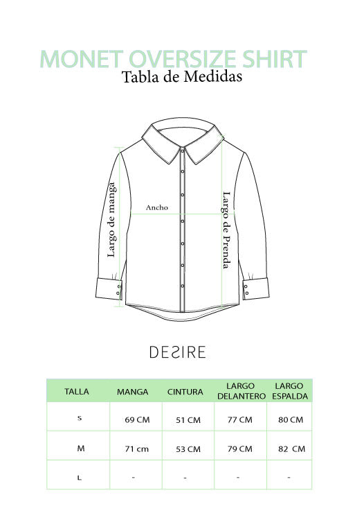Monet Sleeved Shirt Manzana