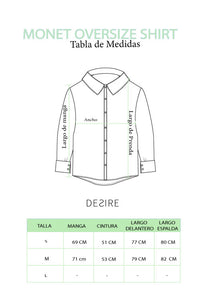 Monet Sleeved Shirt Manzana
