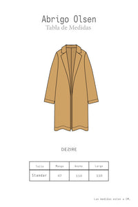 Abrigo Olsen Camel