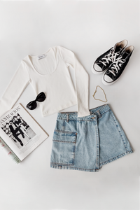 Lili Longsleeve Top Perla