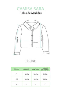 Camisa Sara Perla