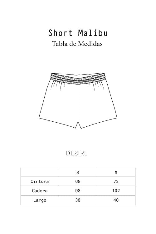 Short Malibu Blanco