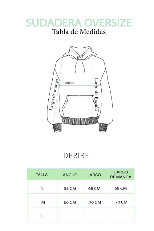 Sudadera Oversize Melange