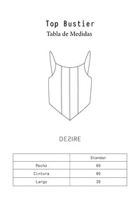 Top Bustier Topo