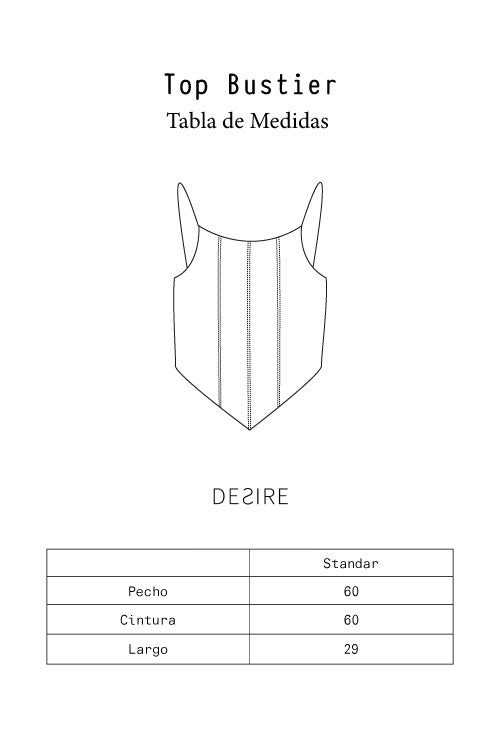 Top Bustier Melange
